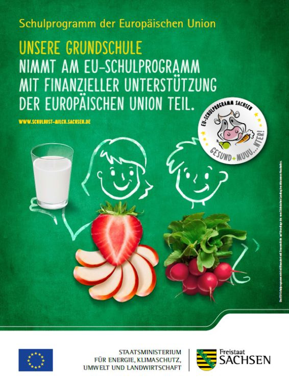 EU-Schulprogramm für Obst, Gemüse und Milch